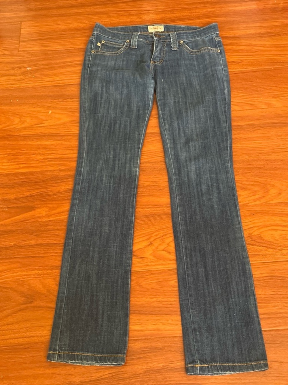 Frankie B. Dark Blue Denim Jeans - Bootcut